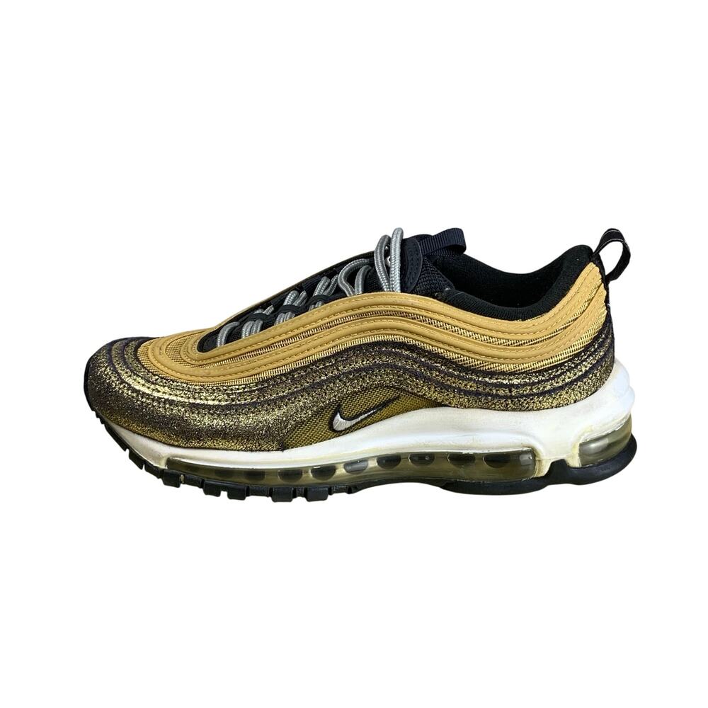 Nike Air Max 97 Golden Gals Metallic Gold Sneakers DO5881-700 Womens 5.5